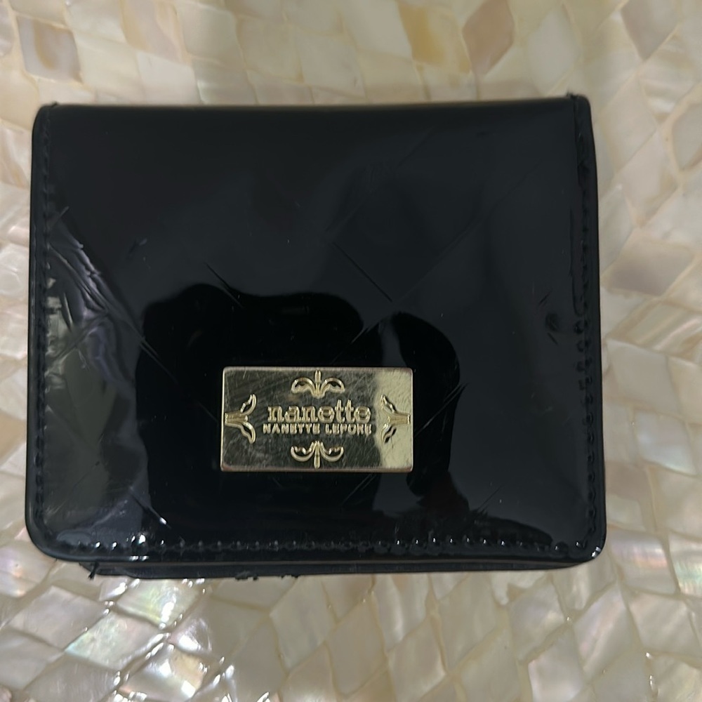 Nanette Lepore small black wallet